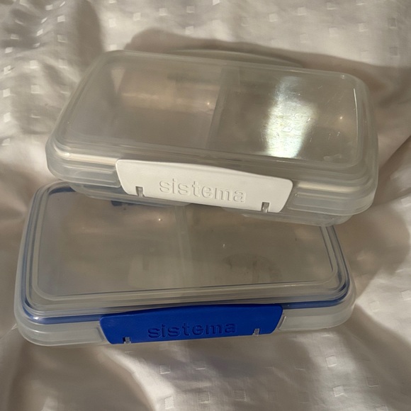 Make offer! IKEA Kalas Bowls Cup Set of 6 each;  2 Sistema covered containers - Picture 3 of 11